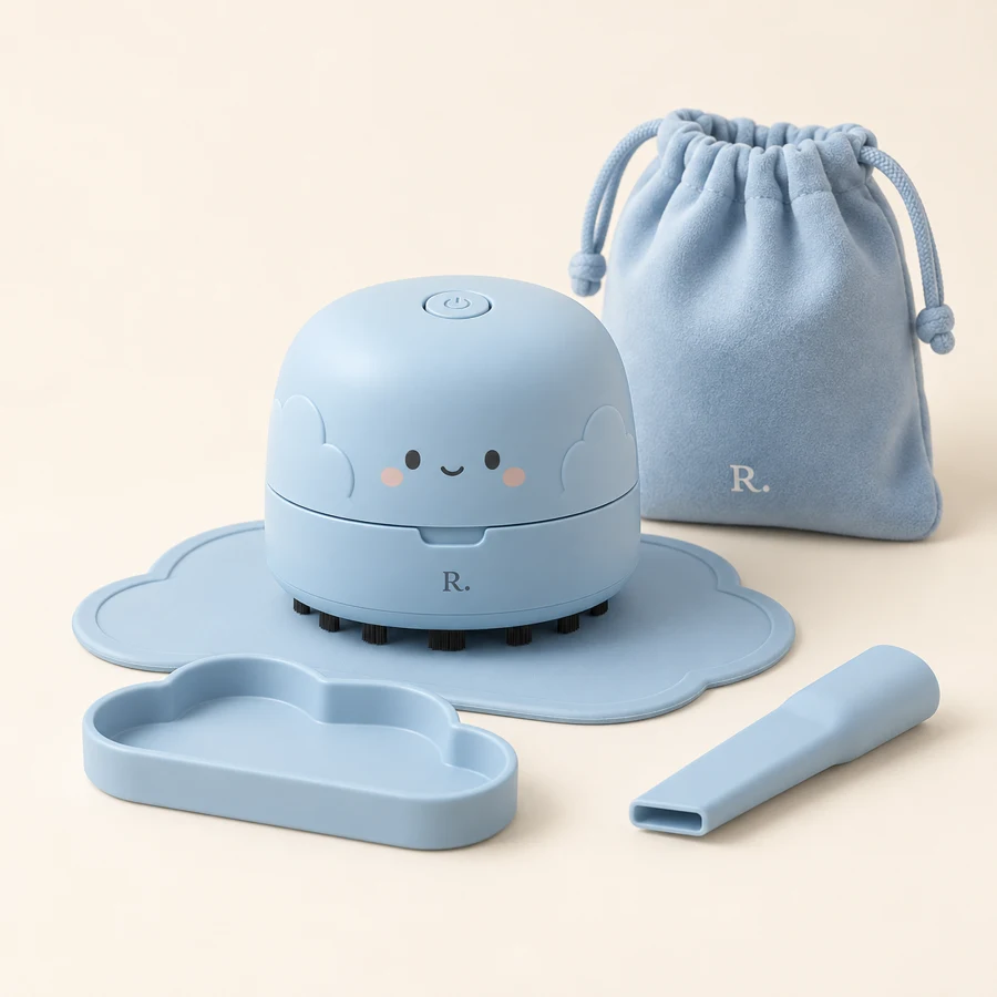 Sky Desk Set in Sky blue